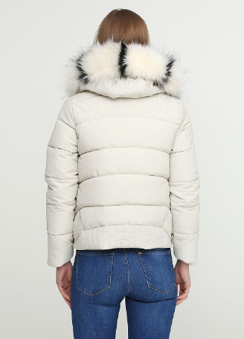 Молочна зимня куртка Able
