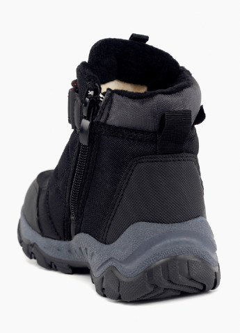 Черные зимние ботинки No Brand