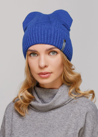 Зимняя теплая женская шапка на флисовой подкладке 550605 Merlini (249643416)