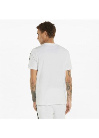 Белая футболка essentials+ tape men's tee Puma