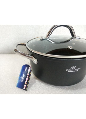 Кастрюля Bohman BH-1417-28-MRB 6.2 л 28 см Bohmann (253542911)