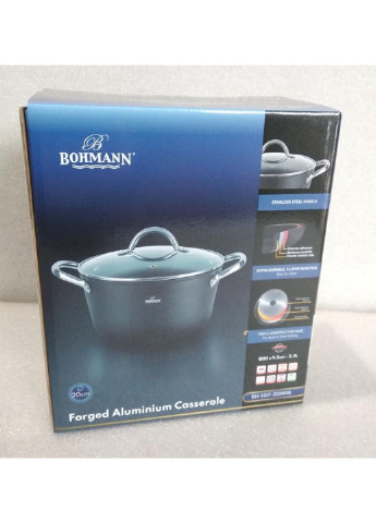 Кастрюля Bohman BH-1417-28-MRB 6.2 л 28 см Bohmann (253542911)