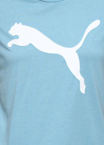 Блакитна всесезон футболка Puma EVOSTRIPE Tee