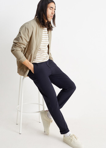 Бежева демісезонна куртка C&A