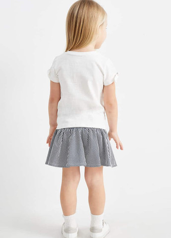 Разноцветная кэжуал в полоску юбка C&A пышная