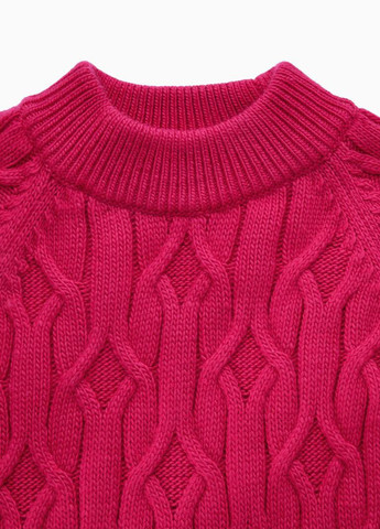 Фуксиновий (колору Фукія) зимовий светр джемпер Cos