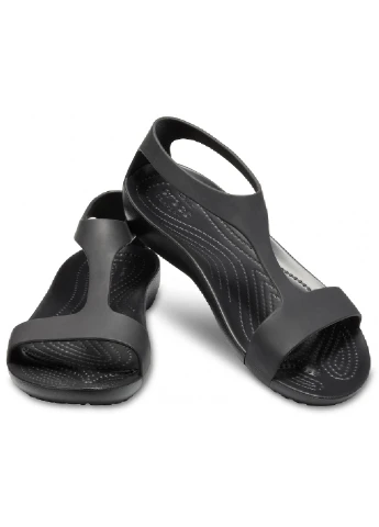 Черные сандалии Crocs