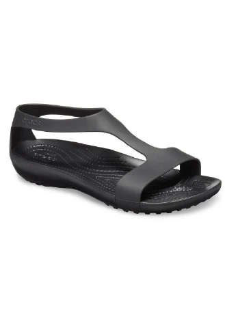 Черные сандалии Crocs
