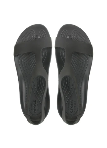 Черные сандалии Crocs