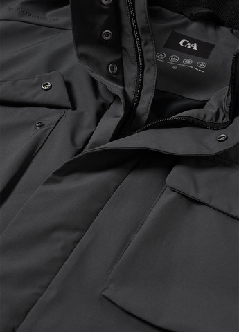 Темно-сіра демісезонна куртка C&A