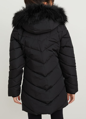 Черный зимний Пуховик C&A