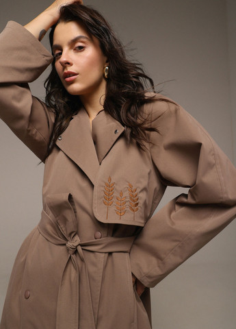 Плащ Anna Yakovenko на кнопках демісезон (303195628)