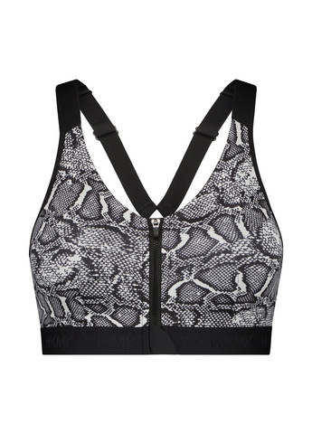 Чорно-білий топ бюстгальтер Hunkemoller без кісточок поліамід