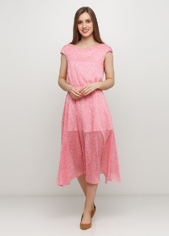 Рожева кежуал сукня кльош Olga Shyrai for PUBLIC&PRIVATE зірки