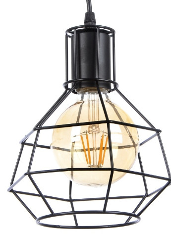 Люстра стельова лофт підвісна BL-352S/1 E27 BK Brille (253886442)