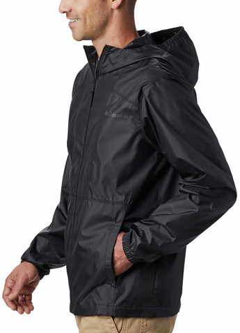 Чорна демісезонна вітровка Columbia
