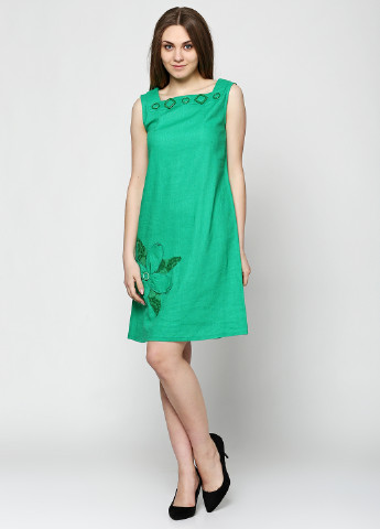 Зелена кежуал платье Ruta-S з малюнком