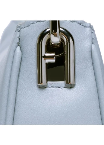 Жіноча шкіряна сумка WB00356AX0733AR300 Блакитна Furla MOON S SHOULDER BAG (252863940)
