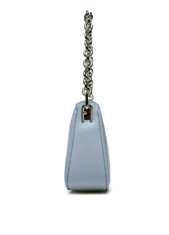 Жіноча шкіряна сумка WB00356AX0733AR300 Блакитна Furla MOON S SHOULDER BAG (252863940)