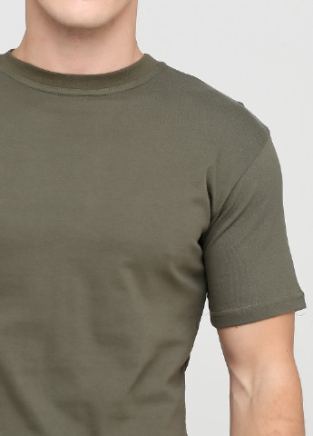 Оливковая футболка мужская 19м319-17 синяя(електро) с коротким рукавом Malta