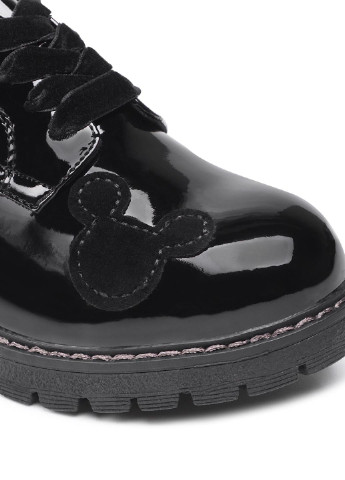 Черные напівчеревики cs2665-19dstc на низком каблуке Mickey&Friends