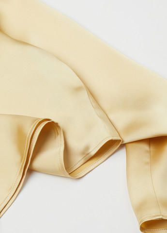 Жовта демісезонна блуза H&M
