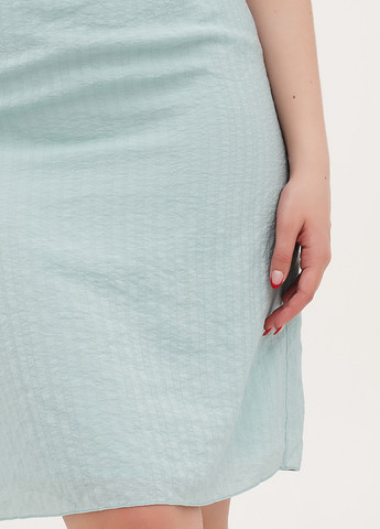 М'ятна кежуал сукня футляр No Brand однотонна