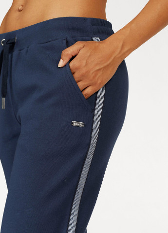 Синие спортивные демисезонные зауженные брюки Bench