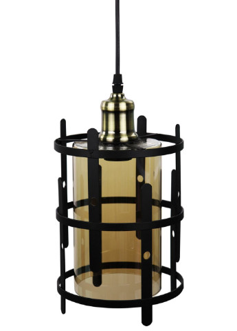 Люстра підвісна стельова в стилі LOFT (лофт) 12025/1-br Чорний 40х17х17 см. Sunnysky (253627993)