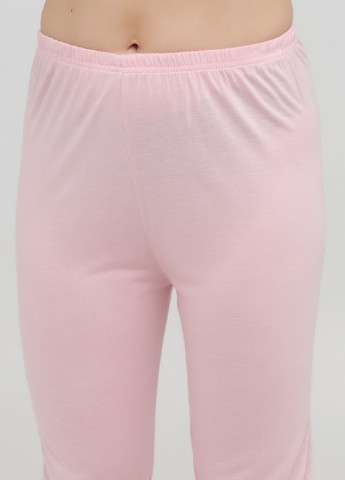 Розовая всесезон пижама (футболка, брюки) футболка + брюки Stil Moda
