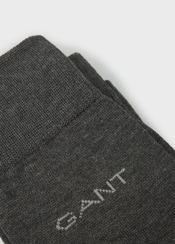 Сірі шкарпетки (3 пари) Gant логотипи (322523558)