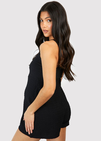 Комбінезон для вагітних Boohoo комбінезон-шорти однотонний чорний кежуал бавовна