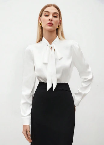 Белая блуза SHEIN