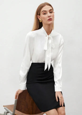 Белая блуза SHEIN