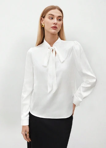 Белая блуза SHEIN