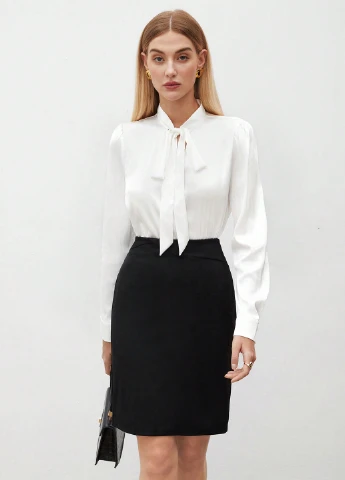 Белая блуза SHEIN