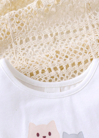 Комбінований літній комплект (блуза, штани) SHEIN