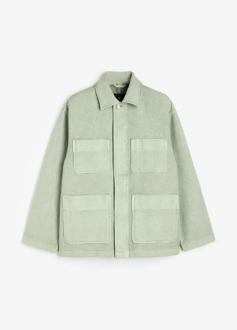 Фисташковая демисезонная куртка H&M