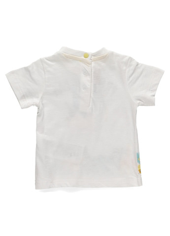 Белая летняя футболка Chicco