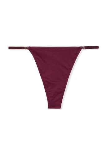 Бордовий демісезонний комплект (бюстгальтер, трусики) Victoria's Secret