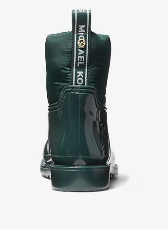 Зеленые резиновые ботинки Michael Kors