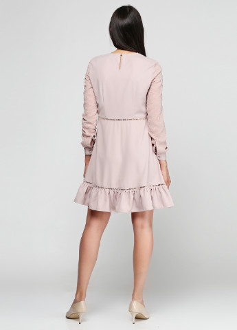 Бежевое коктейльное платье H&M