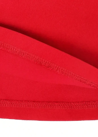Красное кэжуал, вечернее платье а-силуэт SHEIN однотонное