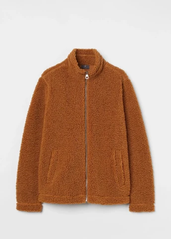 Коричневая демисезонная куртка H&M