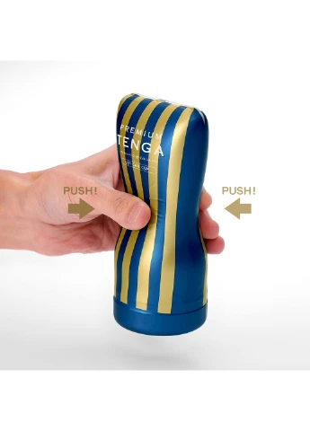 Мастурбатор Premium Soft Case Cup (мягкая подушечка) сдавливаемый Tenga (254734488)