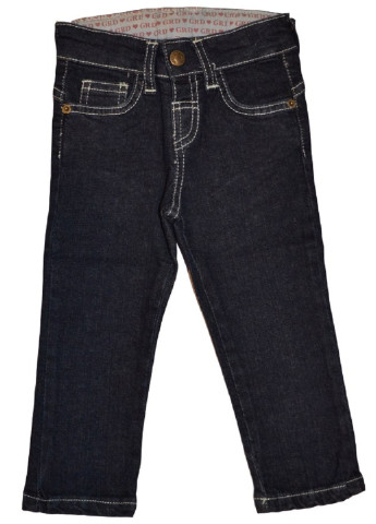 Синие демисезонные со средней талией джинсы Girandola