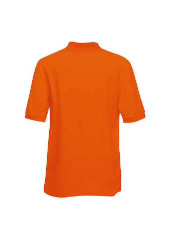 Оранжевая футболка-поло для мужчин Fruit of the Loom