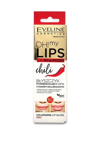 Блиск для губ Cosmetics OH! My Lips Lip з ефектом збільшення Перець чилі Eveline (227304218)