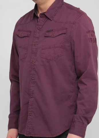 Бордовая рубашка Pme Legend
