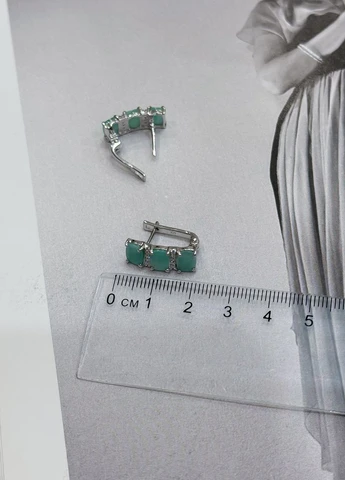Серьги Silver Flame (307258525)